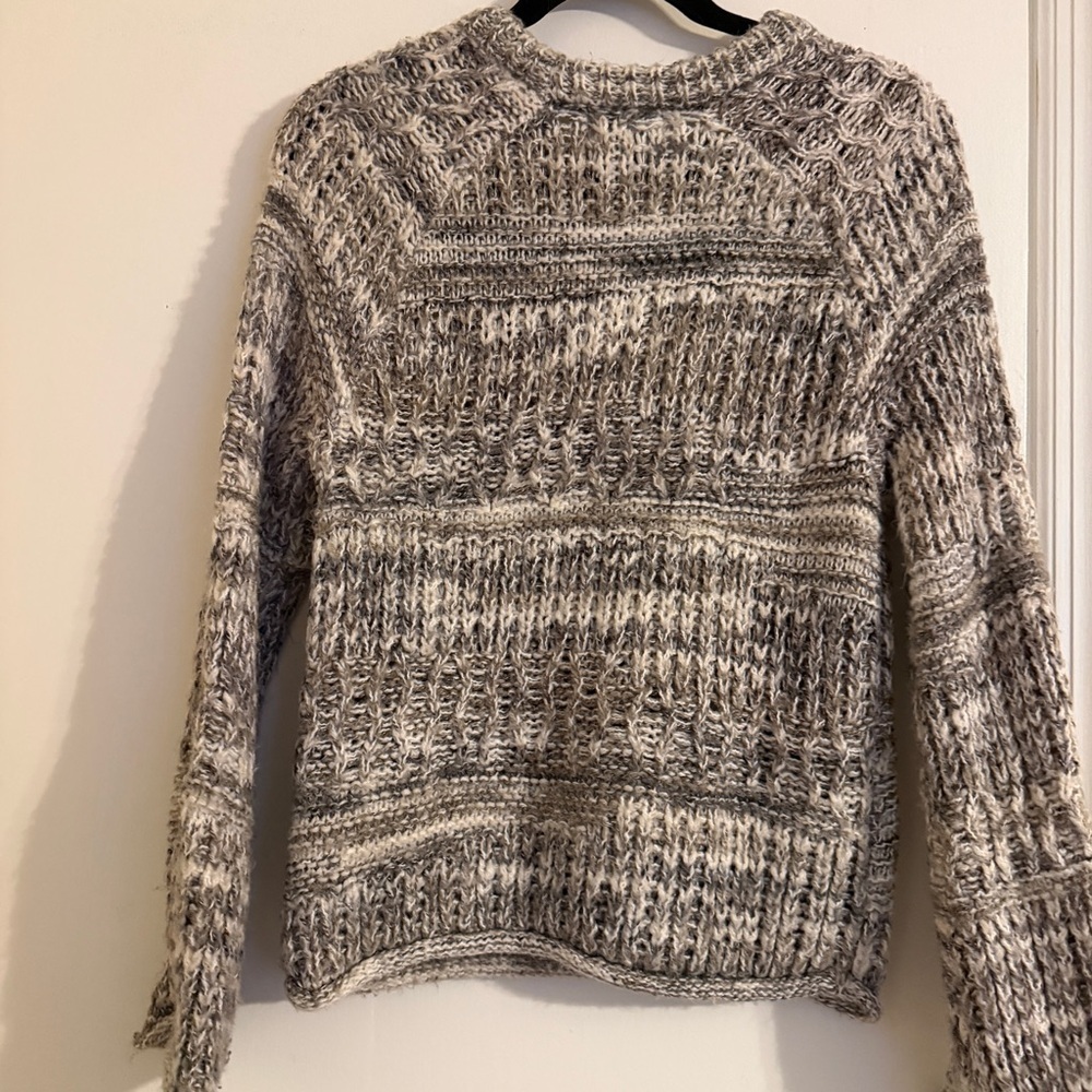Universal Thread Chunky Knit Sweater Long Sleeve Rolled Hem Brown women M - Picture 7 of 7